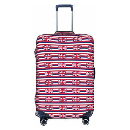 Housse de valise hawaïenne blanche S pour identifier votre sac en voyage