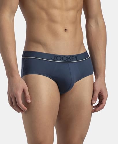 Image of Jockey 8037 Men's Super Combed Cotton Solid Brief with Ultrasoft Waistband