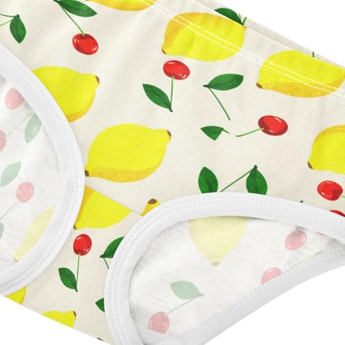 Girls' Underwear Fruit Lemon Cherry Toddle Brief Panties 23020064