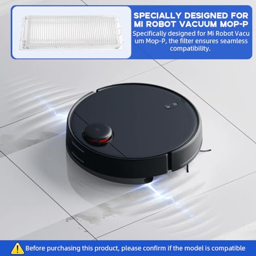 Image of HASTHIP 4Pcs Replacement Filters Compatible with Mi Robot Vacuum-Mop P,Replenishment Kit for Mi Robot Vacuum Cleaner,Replacement Accessories Parts for Mop P - Cleaning Tools