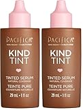 Pacifica Beauty | Kind Tint Tinted Serum | Skincare Ingredients - Vegan Collagen, Hyaluronic Acid, Vitamin C, Niacinamide, Caffeine | Lightweight Foundation | Vegan, Cruelty Free, Clean Makeup