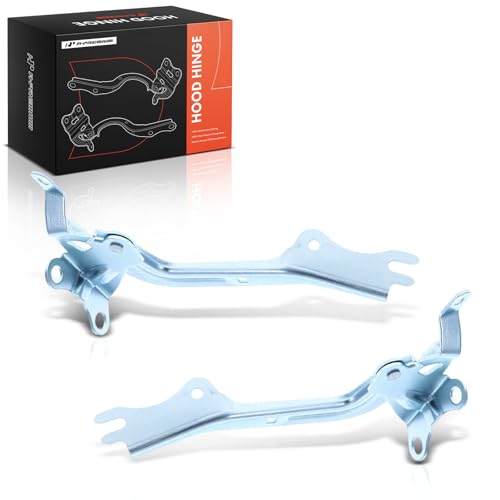 A-Premium Driver and Passenger Hood Hinges Compatible with Ford Fusion 2006-2012 Sedan & Mercury Milan 2006-2011 Sedan Set of 2 Front Left and Right Side Hood Hinges