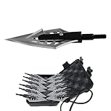 Sososhoot 12Pcs 150 Grain Hunting Fishbo...