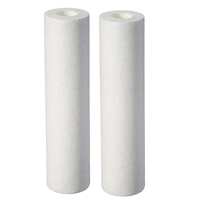 AQUANERO+Universal Fit Set of Two High Density 10-Inch 5 Micron PP Spun Filter Candle for pre Filter of All Type RO Water Purifiers (2- Spun) Aqua-S-image-18