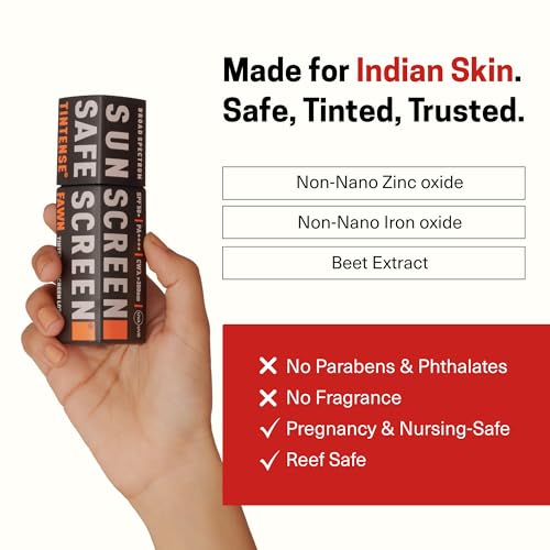 Image of CHOSEN TINTENSE Fawn Shade Tinted Mineral Sunscreen SPF50+ PA++++ | Broad Spectrum, No White Cast, 40ML