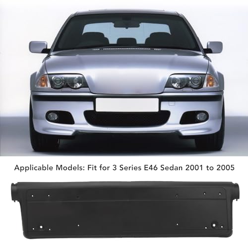 Support de plaque d'immatriculation pare-chocs E46 Berline 2001-2005