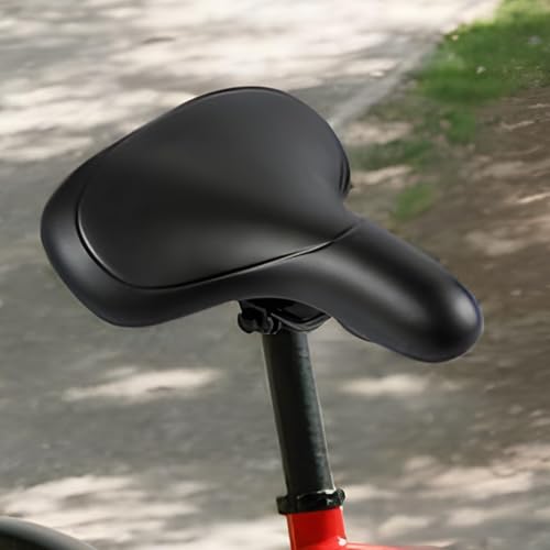 Selle de vélo contre le mal de dos avec coussin amortisseur