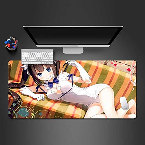 Tapis de souris XXL haute précision vitesse avec base caoutchouc antidérapante