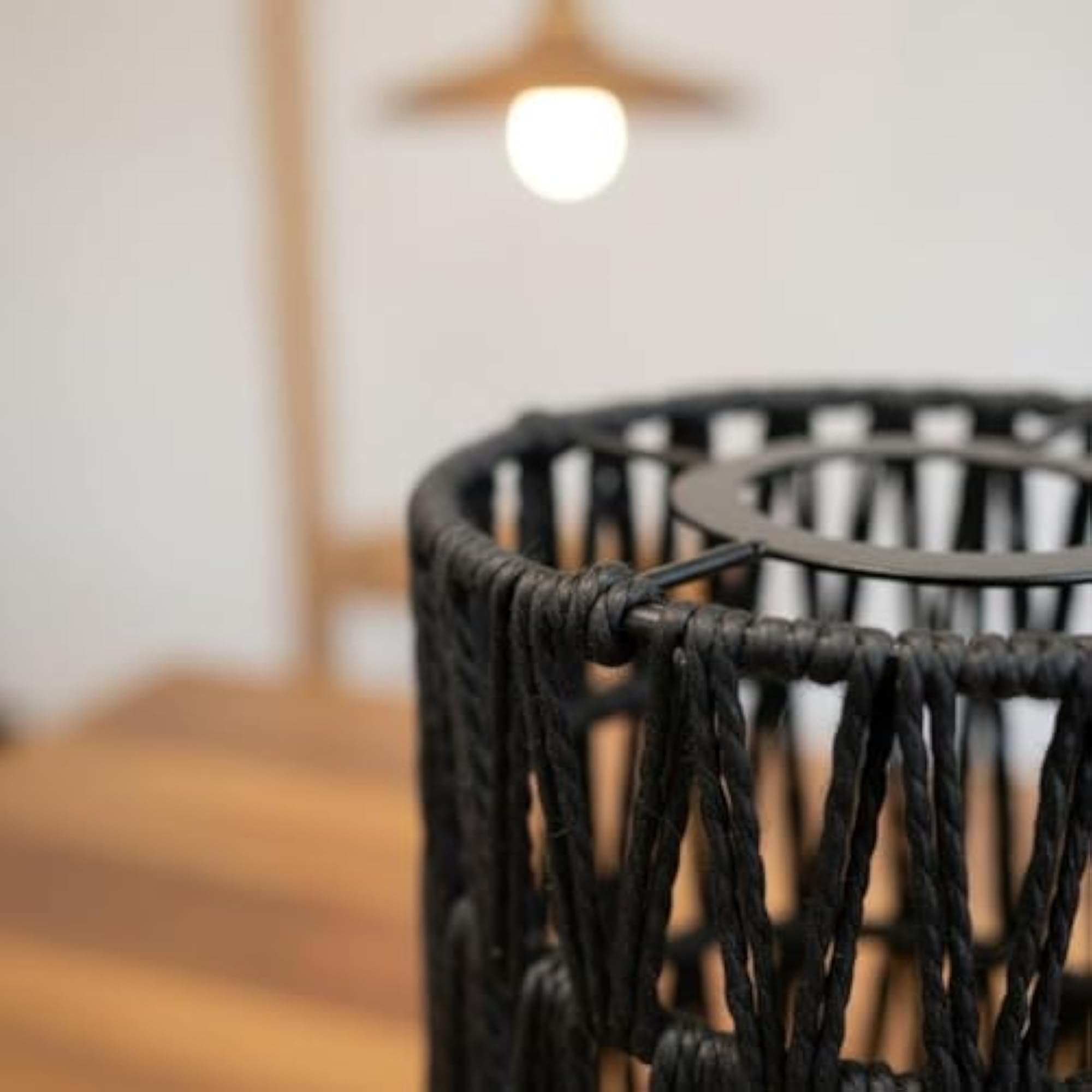 Handmade Rope Suspension Lamp Shade, Creative Design