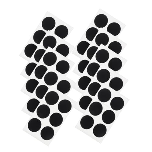 Abaodam 60pcs Bike Tire Repair Patches Self-Adhesive Patch Kit for Bicycle Tube Repair Easy to Use for Road and Mountain Bikes