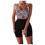 【Für viele Gelegenheiten geeignet】Freizeitsportanzüge eignen sich hervorragend, um an Yoga-Kursen, Fitnessstudios oder einfach nur um Freunde zu treffen. Sie können auch problemlos zu Ihren täglichen Outfits passen.