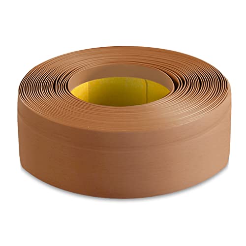 Weichsockelleiste Imola | Buche | Aus W-PVC | 15 x 50 mm | 10 m lang | Selbstklebend Cover