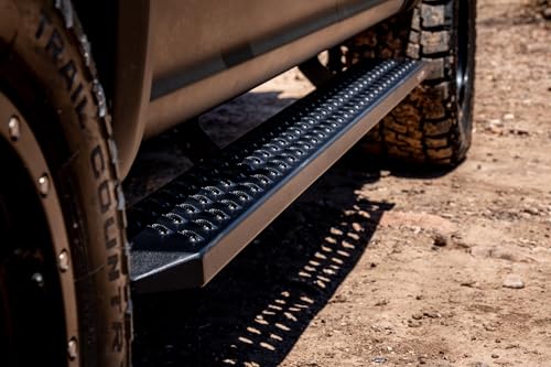 Estribos Raptor Series Negro Aluminio 6.5in Sawtooth miniatura 7