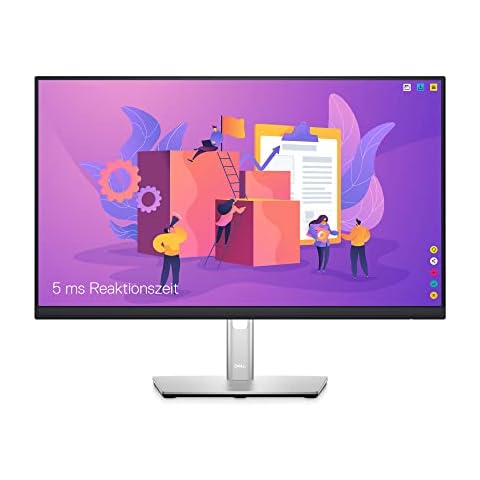 Dell P2422H 24 Inch Full HD (1920x1080) Monitor, 60Hz, IPS, 5ms, 99% sRGB, DisplayPort, HDMI, VGA, 5x USB, 3 Year Warranty Cover