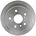 ACDelco Silver 18A470A (19287198) Non-Coated Rear Disc Brake Rotor