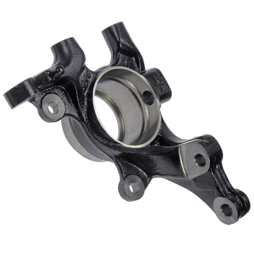 Image of Detroit Axle - Front Right Steering Knuckle for 2006-2010 Kia Optima Magentis [4-Wheel ABS] Passenger Side Steering Knuckle Assembly 2007 2008 2009 Replacement