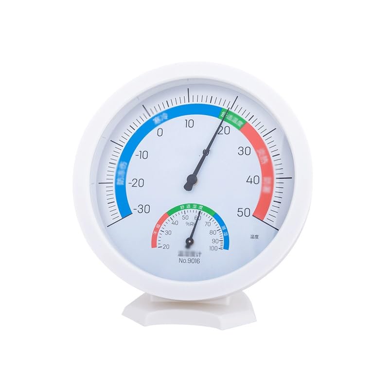 Indoor Outdoor Thermometer Household Room Humidity Temperature Gauge