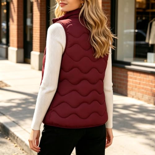 Sblioda Puffer Vest Women Womens Puffer Vest - image 6