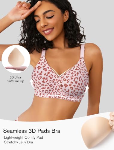 Image of Avidlove Wireless Bras for Women Push Up No Underwire Bra Full Coverage Seamless Bralettes Support Comfortable Everyday Bra