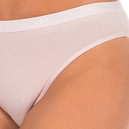Dim Slip Les Pockets Ecodim In Cotone Comfort Donna X3, Pelle/Rosa/Perla, M - 2