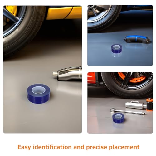 Cinta protectora adhesiva para superficies Cabilock: cinta protectora removible de 3 cm x 200 m para rines y llantas, rollo universal para protección contra rayaduras, color azul miniatura 7