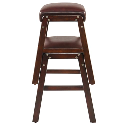 Asiento de banco de tocador ergonomico que alivia la espalda 8