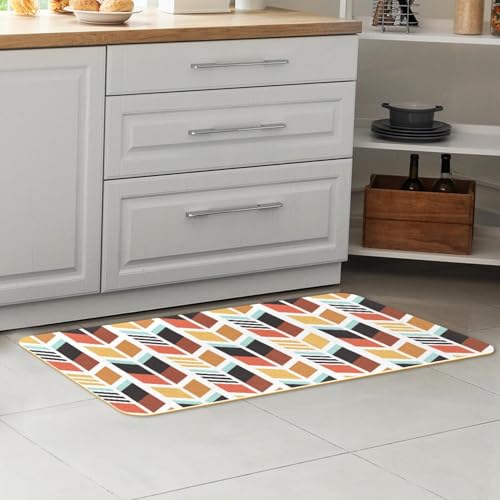 Tapis de cuisine antidérapant lavable absorbant lot de 2 flèche sol - 7