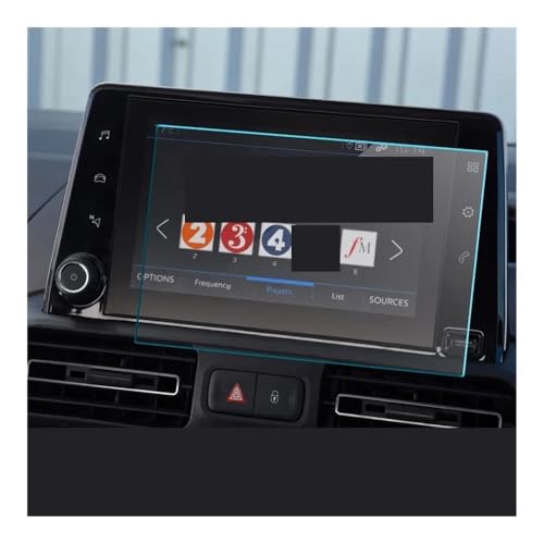 Film protection écran Peugeot Rifter anti-reflet et tactile