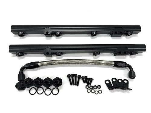 Billet Fuel Rail Kit Fits LS1 LS6 Intake Manifold 6AN W/Hardware