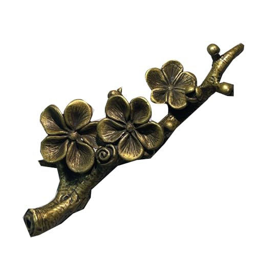 LONDAEE Antique Collection - Adorno de cobre con diseño de flor de ciruelo