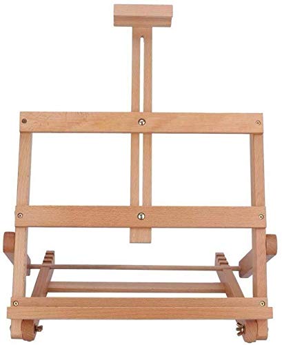 Chevalet multifonction réglable pour peinture à l'huile et croquis Choix idéal pour les artistes Bureau Accessoire en bois