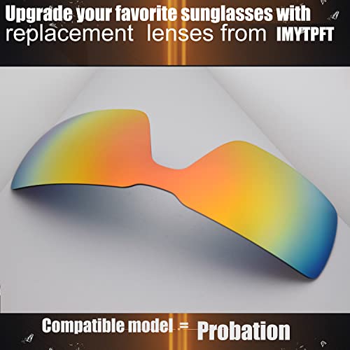 Remplacer Verres Rayés Oakley Probation - Solution Rouge Titane Taille Unique