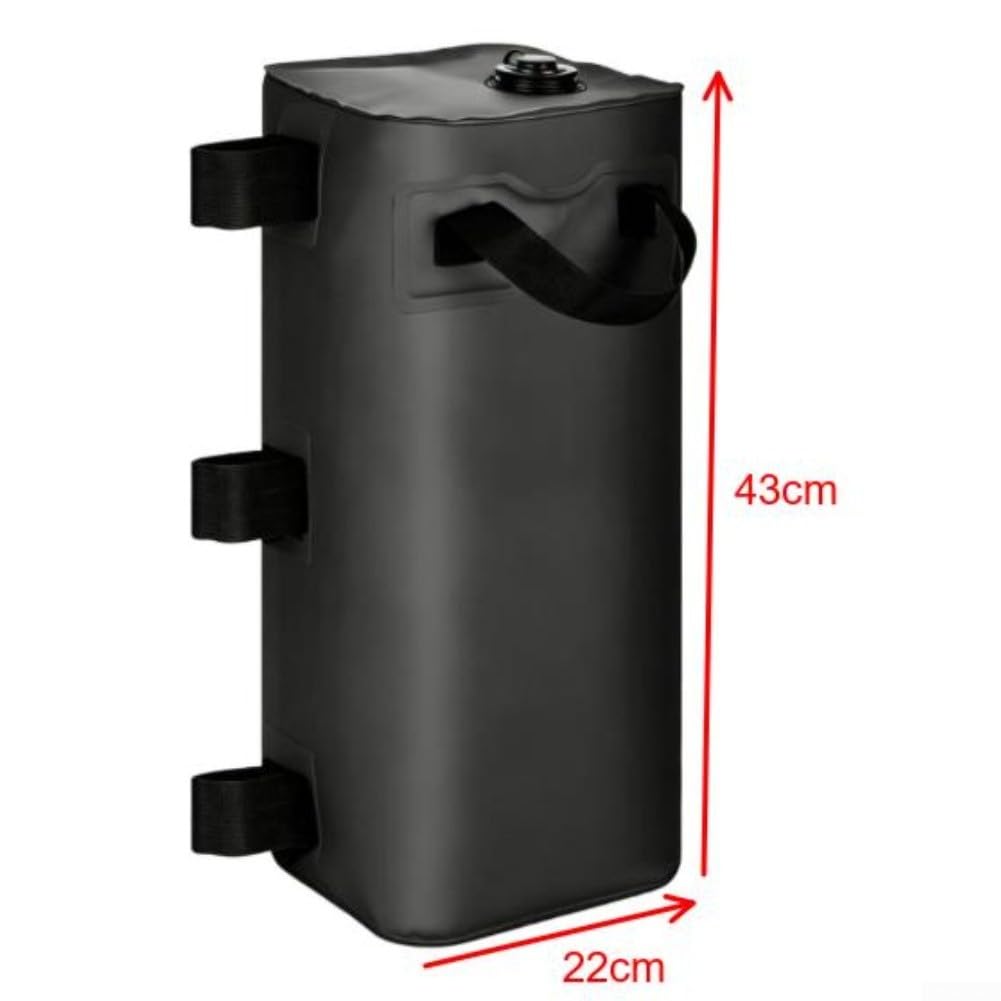Wassersack Zeltbeschwerung 25L Faltbar PVC Stabil(20L)