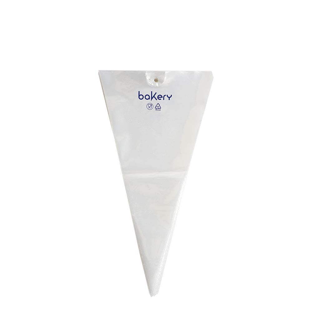 DECORA 5135000 100 Disposable Pastry Bags 40 CM, Plastica