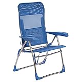  Silla Playa Aluminio. Desmontable multifibra. Asiento Alto (Multifibra.)