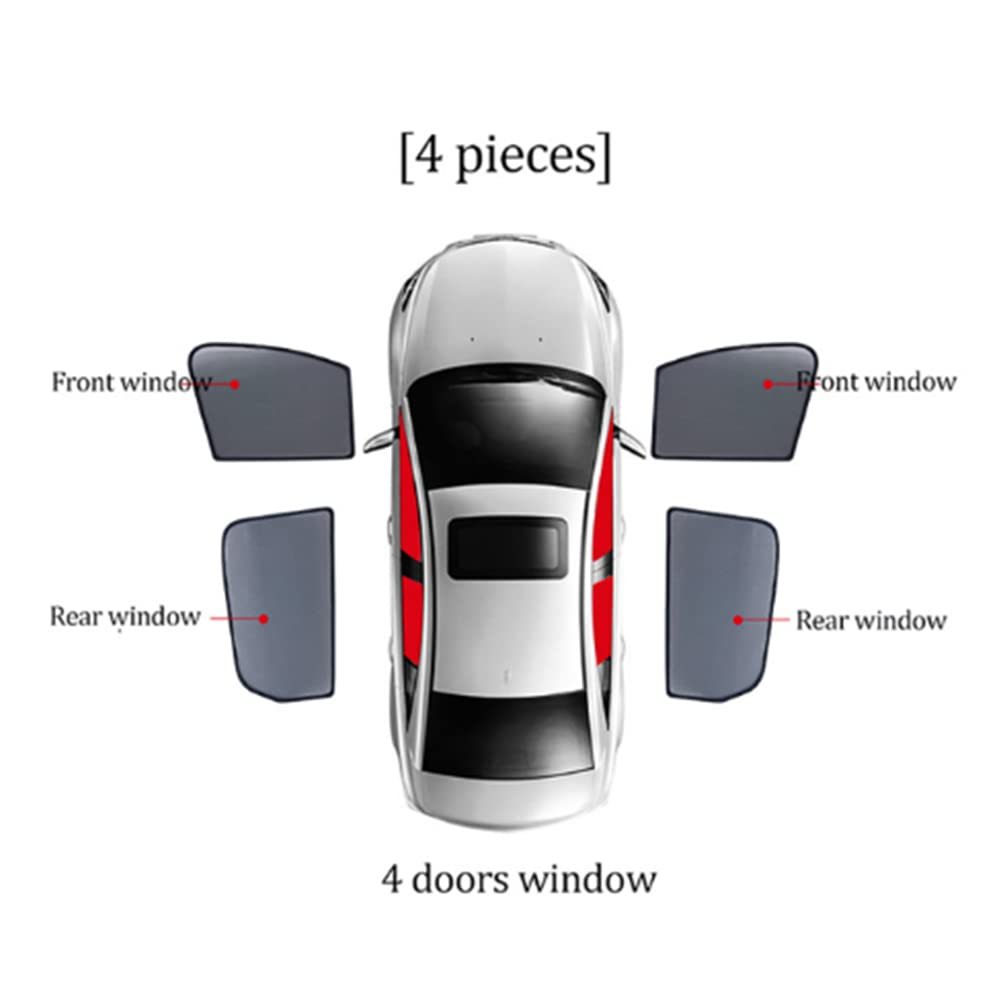 Osłona przeciwsłoneczna samochodowa do geely geometria c 2020 2021 2022 2023, osłona szyb bocznych, magnetyczna blokada samochodu, promienie UV, prywatna osłona przedniej tylnej szyby tylnej,