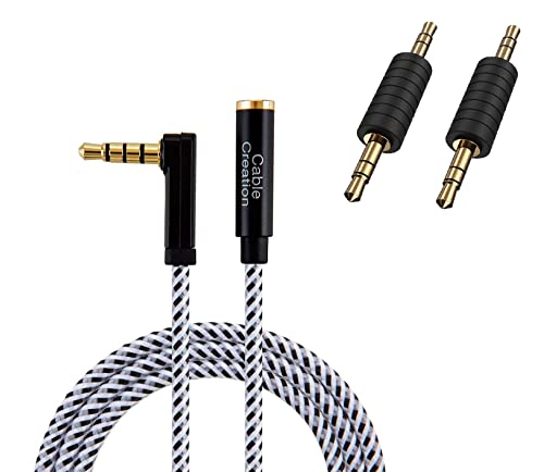 Cable de extensión audio Jack 3.5mm 2 unidades miniatura 1