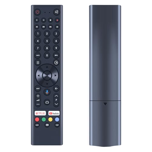 GOUYESHO hr46a stt001 Télécommande de Rechange pour CHIQ Smart Tech Compatible avec RM-C3414 30604611CXHUN004 EC43S1A EC50S1A EC55S1A BLAUPUNKT...