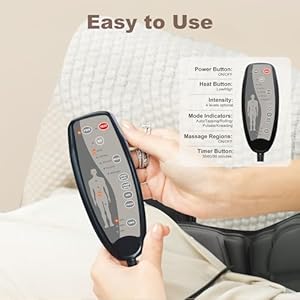 Vibration back massager with heat massage chair pad with 10 vibration motors 2 heating levels chair massager for recliner office chair sofa gifts for mom dad woman man  urban country home decor