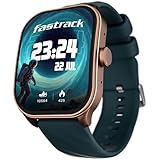 Fastrack Limitless FS2 Pro Smartwatch|1.96" Super AMOLED Arched Display with Functional Crown and Resolution of 410X502|Singlesync BT Calling|Nitrofast Charging|110+ Sports Modes|200+ Watchfaces,Teal