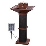 Kenroy Home 51052COPBRZ Kyoto Fountains, 40 Inch Height, Copper Bronze Finish