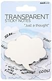 SUCK UK Transparent Bubble Shaped Sticky Notes