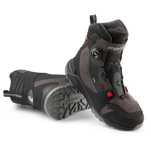 Forma Adv Kite Dry Stivali da motocicletta, nero/marrone, 43