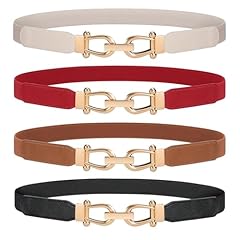 S-black+red+brown+beige-gold Buckle