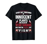 Stai cercando carne Abbigliamento anti-vegetariano? Il design - perfetto per gli amanti vegani, vegetariani e anti vegani e pesci.