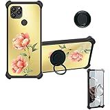 Adhesive metal finger ring support [you can choose to stick to Case, or separate use], 360 degree rotation + car bracket magnetic suction