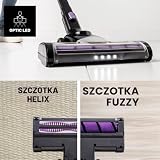 Taurus HS-2900 – Miotła odkurzająca, ręczna, pionowa, 50 min, filtr EPA, Eco i Turbo, but z 2 szczotkami, specjalny parkiet i dywany, z akcesoriami, czarny
