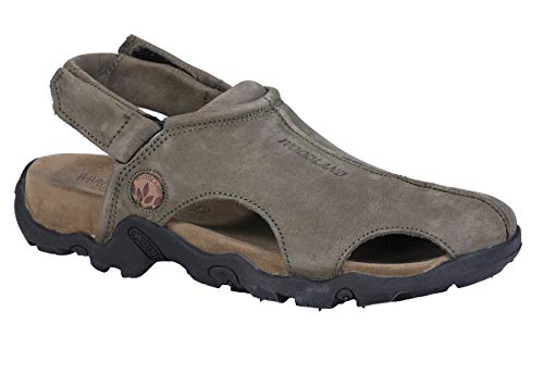 Image of Woodland Men's Olive Sandals -6 UK /India (40 EU)(OGD 0350107)