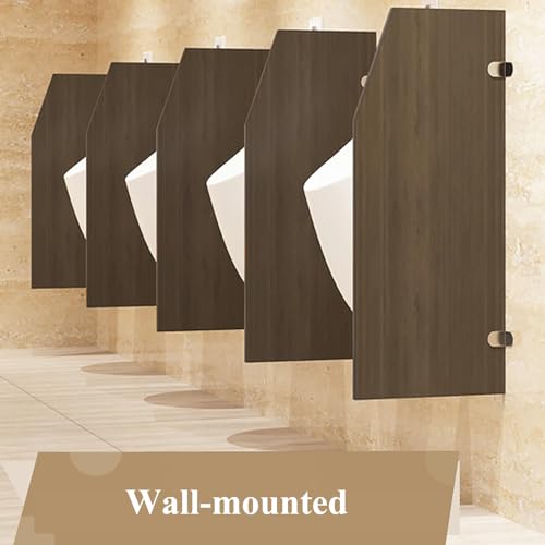 Partición para inodoro impermeable con panel divisor de fácil limpieza 4