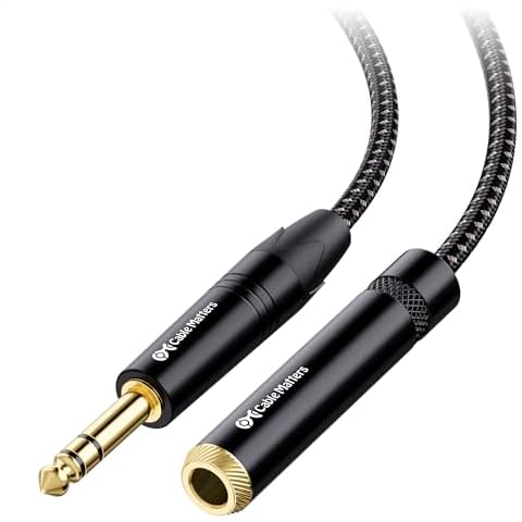 Cable Matters 6.35mm Male to Female Extension Cover